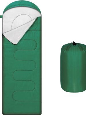 Camping Sleeping Bags for Adults Kids Waterproof Lightweight Sleeping Bag for Cold Weather or Warm Backpacking Hiking Mountaineering Indoor Outdoor Use