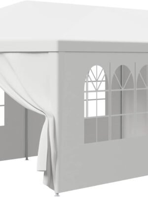 10' x 20' Outdoor White Waterproof Gazebo Canopy Tent with Removable Sidewalls Windows Heavy Duty Tent for Party Wedding Events Beach BBQ…