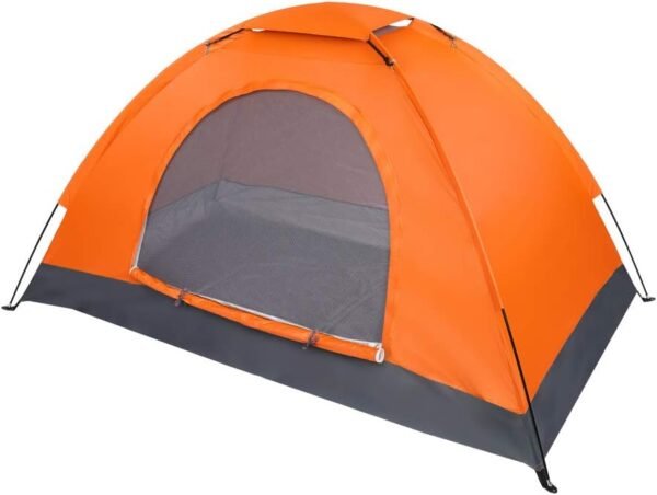 1-Person Camping Tent, Waterproof Windproof Tent with Easy Set up-Portable Dome Tents for Camping
