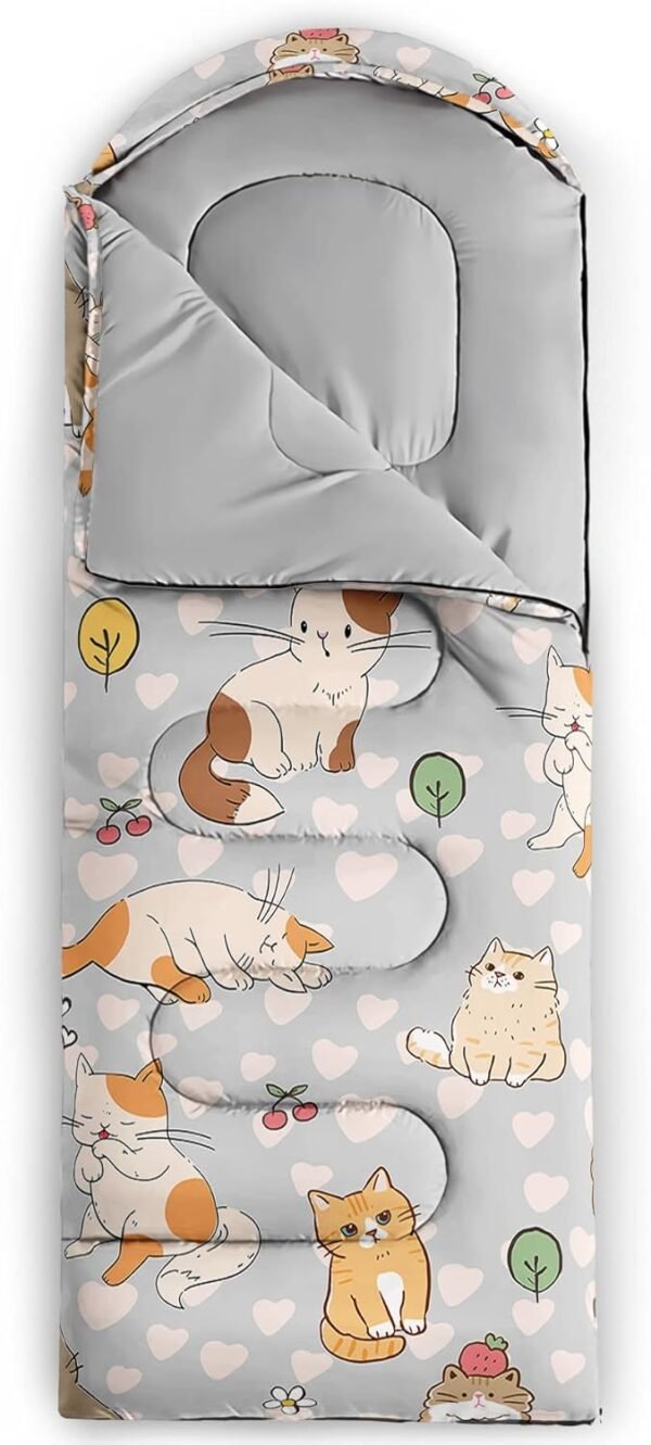 Camping Sleeping Bags,3 Season Warm & Cool Weather,Lightweight,Waterproof Sleeping Bags for Adults & Kids,Traveling,and Outdoors,Camping Gear Equipment