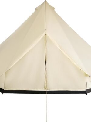 10-Person Yurt Tent Glamping Bell Tent with Spacious Interior, Breathable Waterproof Design, for Family Outdoor Camping, 16' x 16' x 10'