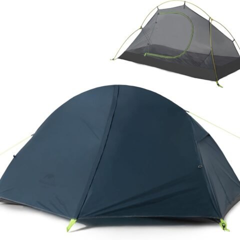 1 Person Tent, Waterproof Easy Set up Free Standing Single Person Tent, Lightweight Backpacking Tent for 1 Person, One Person Tent with Footprint Included