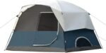 Cabin Tent 4-6 Person, Waterproof Camping Tent with Rain Cover Easy to Set Up, Portable Double Layer Large Family Tent for Outdoor Camping