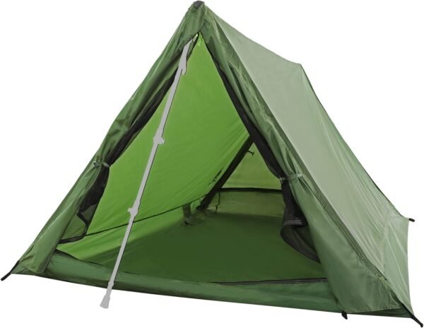 2-Person Trekking Pole Tent for Backpacking - Ultralight A-Frame Backpacking Tent, Two Person Waterproof Hiking Tent for Camping, Lightweight Camping Tent for Scouts, Trekker by