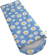 Kids Sleeping Bag for Boys Girls,Rocket Moon Print-Lightweight Warm Portable Outdoor Indoor-Waterproof Cold Weather Resistant Sleeping Bag for Camping Hiking