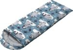 Kids Sleeping Bag for Boys and Girls,Monster Alien Print-Lightweight Warm Portable Outdoor Indoor-Waterproof Cold Weather Resistant Sleeping Bag for Camping Hiking