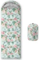 Kids Sleeping Bag for Boys Girls,Rocket Moon Print-Lightweight Warm Portable Outdoor Indoor-Waterproof Cold Weather Resistant Sleeping Bag for Camping Hiking