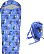 Kids Sleeping Bags - Camping Sleeping Bags with Carry Bag - Compact Sleeping Bag for Hiking, Backpacking 3 Season Warm & Cool Weather, Lightweight Waterproof Outdoor Travel for Boys Girls