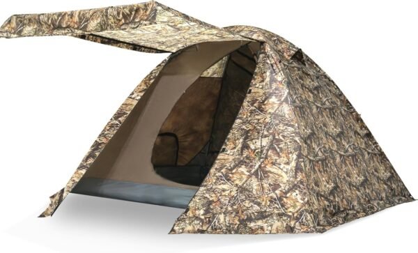 4 Person 4 Season Tent for Camping Waterproof Double Layer Easy Set Up Family Tent for Camping Hiking Backpacking Outdoor Travel