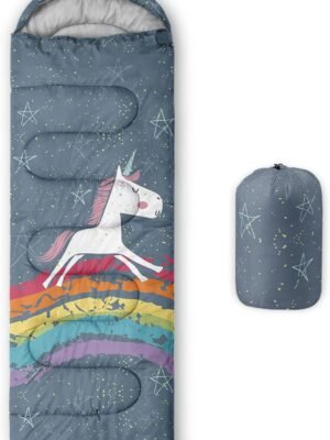 Camping Sleeping Bags,3 Season Warm & Cool Weather,Lightweight,Waterproof Sleeping Bags for Adults & Kids,Traveling,and Outdoors,Camping Gear Equipment