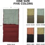 Sleeping Bag for Adults and Kids, 3-Season Sleeping Bags, Stay Warm in Camping Weather, Stuff Sack Included